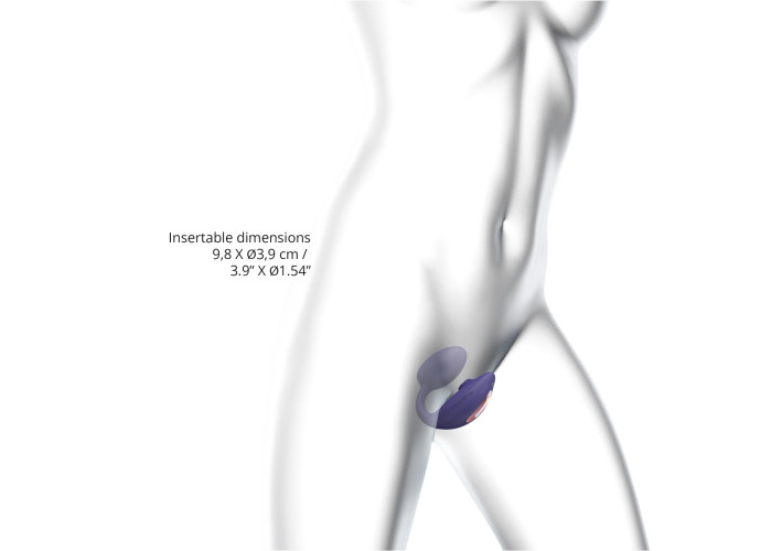 Віброяйце з вакуумною кліторальною стимуляцією Love To Love Wonderlover MIDNIGHT INDIGO Віброяйце з вакуумною кліторальною стимуляцією Love To Love Wonderlover MIDNIGHT INDIGO