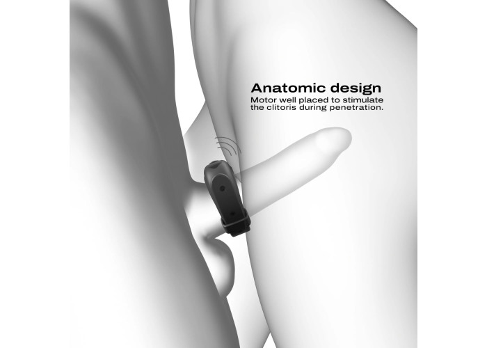 Ерекційне віброкільце Dorcel Fit Vibe Ring, регульований діаметр 4–5,7 см, 10 режимів Ерекційне віброкільце Dorcel Fit Vibe Ring, регульований діаметр 4–5,7 см, 10 режимів