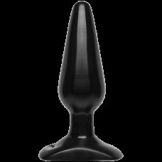 Анальна пробка Doc Johnson Smooth Classic Medium - Black, макс. діаметр 3,8 см Анальна пробка Doc Johnson Smooth Classic Medium - Black, макс. діаметр 3,8 см