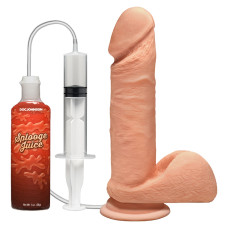 Фалоімітатор, що кінчає, Doc Johnson The D ULTRASKYN Perfect D Squirting – 7 Inch, діаметр 4,3 см Фалоімітатор, що кінчає, Doc Johnson The D ULTRASKYN Perfect D Squirting – 7 Inch, діаметр 4,3 см