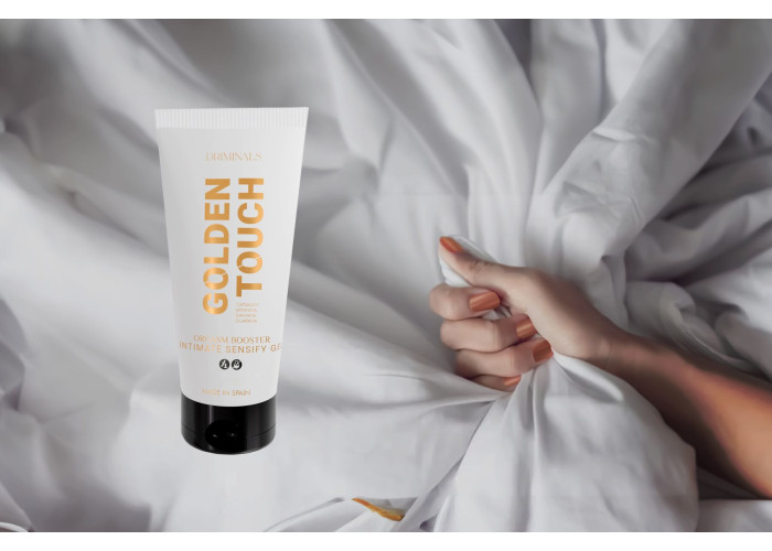 Збуджувальний гель для клітора Driminals Golden Touch Orgasm Booster, 30 мл, розігрів та поколювання Збуджувальний гель для клітора Driminals Golden Touch Orgasm Booster, 30 мл, розігрів та поколювання