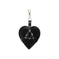 Брелок на карабіні для ключів Art of Heart Angel, Чорний