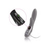 Вібратор-кролик з електростимуляцією Mystim Daring Danny eStim Black, міостимулятор