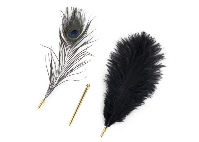 Лоскітка LOCKINK SEVANDA Natural Peacock Flirting Feather Tickler, перо павича Лоскітка LOCKINK SEVANDA Natural Peacock Flirting Feather Tickler, перо павича