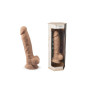 Фалоімітатор SilexD Johnny Flesh (MODEL 1 size 7in), двошаровий, силікон +Silexpan, діаметр 3,8см