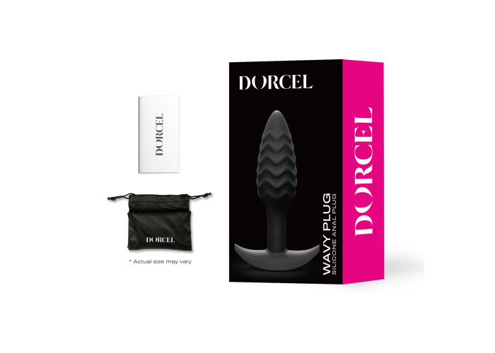 Анальна пробка Dorcel WAVY PLUG, діаметр 3 см, силікон Анальна пробка Dorcel WAVY PLUG, діаметр 3 см, силікон