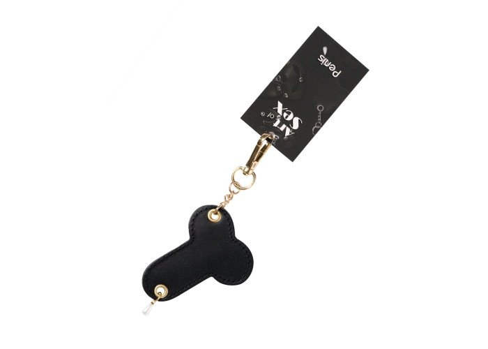 Брелок на карабіні для ключів Art of Fhallus, Чорний Брелок на карабіні для ключів Art of Fhallus, Чорний