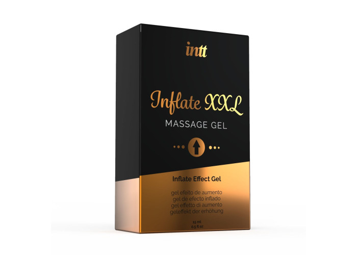 Гель для стимуляції члена Intt Inflate XXL (15 мл) зі смаком кориці, підсилює збудження Гель для стимуляції члена Intt Inflate XXL (15 мл) зі смаком кориці, підсилює збудження