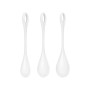 Набір йоні намистин Satisfyer Yoni Power 1 White, діаметр 2-2,5-3см, вага 22-46-74гр