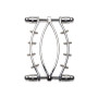 Затискач для вагіни Master Series: Spread 'Em Poker Vagina Clamp with Adjustable Pressure Screws
