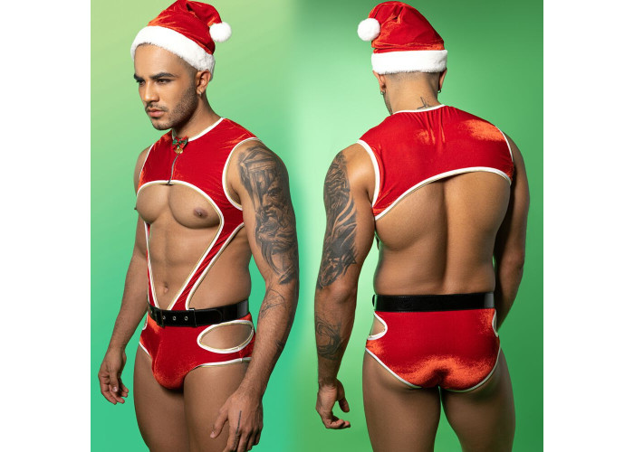 Новорічний чоловічий еротичний костюм JSY 9132 One Size Новорічний чоловічий еротичний костюм JSY 9132 One Size