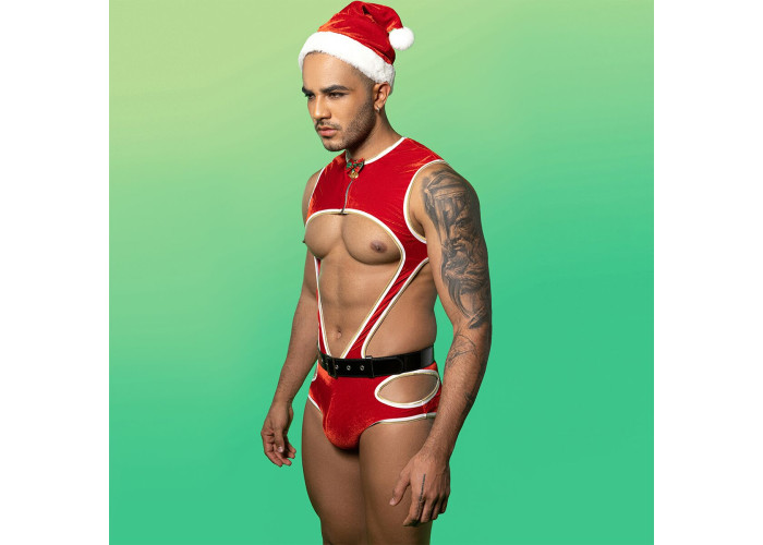 Новорічний чоловічий еротичний костюм JSY 9132 One Size Новорічний чоловічий еротичний костюм JSY 9132 One Size