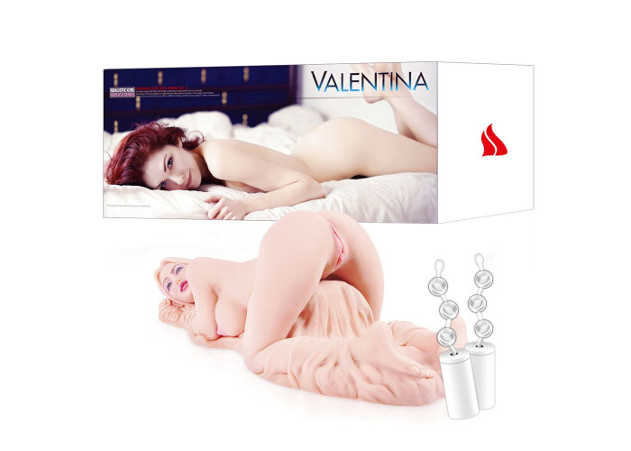 Мастурбатор Kokos Valentina 2WayPlus з функцією масажу та вібрацією Мастурбатор Kokos Valentina 2WayPlus з функцією масажу та вібрацією