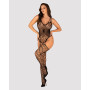 (SALE) Ажурний бодістокінг під павутину Obsessive Bodystocking G325 black S/M/L, чорний, комбінезон, імітац (SALE) Ажурний бодістокінг під павутину Obsessive Bodystocking G325 black S/M/L, чорний, комбінезон, імітац