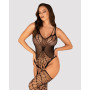 (SALE) Ажурний бодістокінг під павутину Obsessive Bodystocking G325 black S/M/L, чорний, комбінезон, імітац (SALE) Ажурний бодістокінг під павутину Obsessive Bodystocking G325 black S/M/L, чорний, комбінезон, імітац