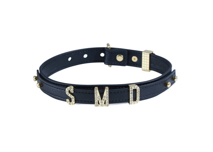 Нашийник LOCKINK Dark DIY Alphabet Collar Нашийник LOCKINK Dark DIY Alphabet Collar