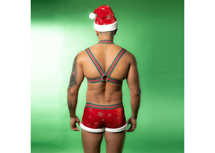 Новорічний чоловічий еротичний костюм JSY 9133 One Size Новорічний чоловічий еротичний костюм JSY 9133 One Size