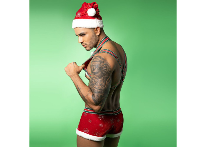 Новорічний чоловічий еротичний костюм JSY 9133 One Size Новорічний чоловічий еротичний костюм JSY 9133 One Size