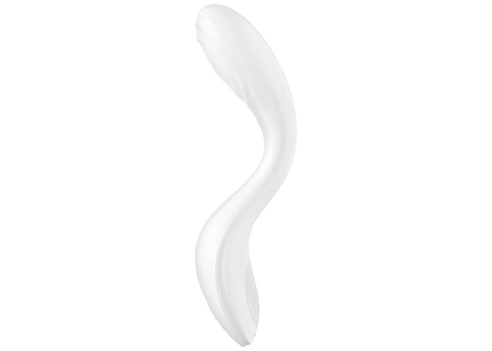 Вібратор із перлинною стимуляцією точки G Satisfyer Rrrolling Pleasure White Вібратор із перлинною стимуляцією точки G Satisfyer Rrrolling Pleasure White