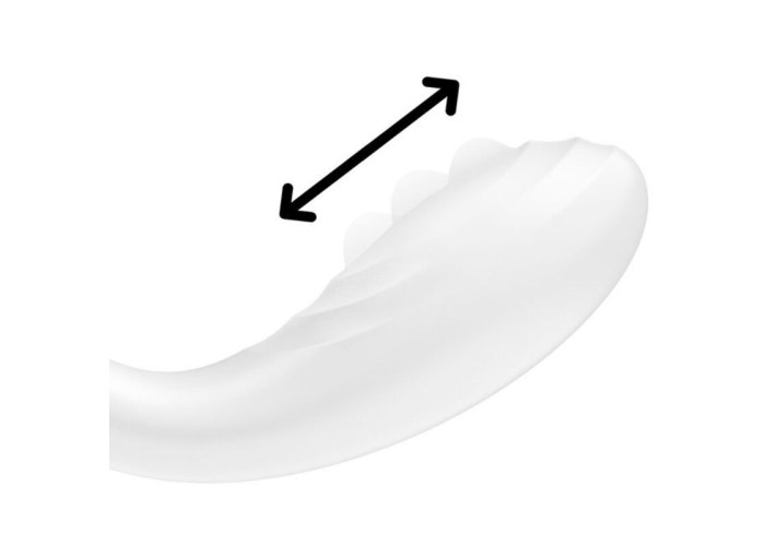 Вібратор із перлинною стимуляцією точки G Satisfyer Rrrolling Pleasure White Вібратор із перлинною стимуляцією точки G Satisfyer Rrrolling Pleasure White