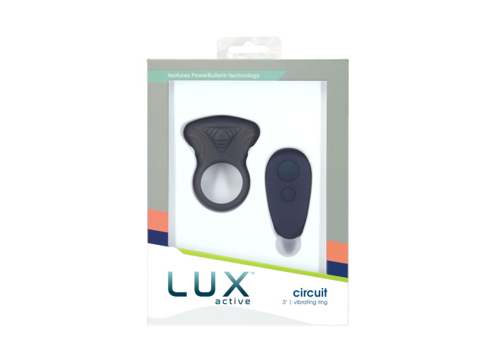 Ерекційне віброкільце Lux Active Circuit Vibrating Cock Ring, пульт ДК, 7 режимів вібрації Ерекційне віброкільце Lux Active Circuit Vibrating Cock Ring, пульт ДК, 7 режимів вібрації