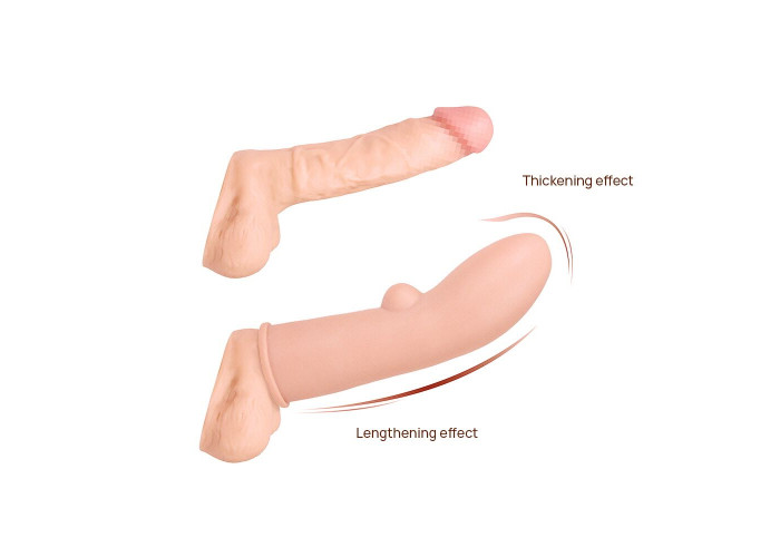 Насадка на член Kokos Extreme Sleeve ES.01 розмір S Насадка на член Kokos Extreme Sleeve ES.01 розмір S