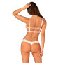 Еротичний комплект Obsessive Heavenlly 2-pcs cupless set XL/2XL, відкриті груди, з доступом Еротичний комплект Obsessive Heavenlly 2-pcs cupless set XL/2XL, відкриті груди, з доступом