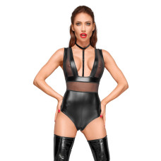 Боді з мокрим ефектом Noir Handmade F183 Powerwetlook body, S