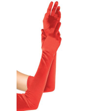 Довгі атласні рукавички Leg Avenue Extra Long Satin Gloves, One Size, червоні Довгі атласні рукавички Leg Avenue Extra Long Satin Gloves, One Size, червоні