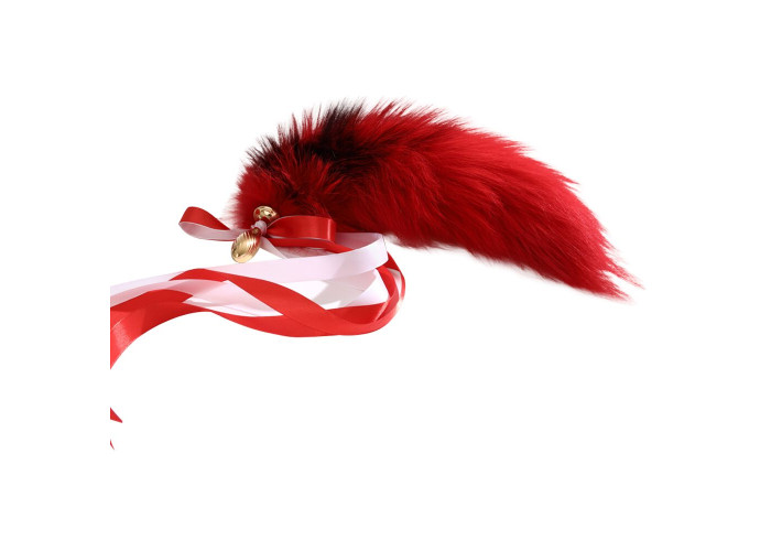 Анальна пробка з хвостом лисиці LOCKINK SEVANDA Red Vixen Set with Pear-shape Plug Анальна пробка з хвостом лисиці LOCKINK SEVANDA Red Vixen Set with Pear-shape Plug