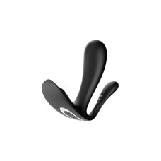 Подвійний смарт-вібратор у трусики Satisfyer Top Secret+ Black Подвійний смарт-вібратор у трусики Satisfyer Top Secret+ Black