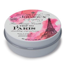 Масажна свічка Petits Joujoux - Paris - Vanilla and Sandalwood (43 мл) з афродизіаками Масажна свічка Petits Joujoux - Paris - Vanilla and Sandalwood (43 мл) з афродизіаками