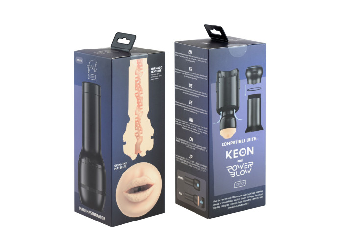 Мастурбатор-ротик Kiiroo Feel Mouth сумісний з PowerBlow Мастурбатор-ротик Kiiroo Feel Mouth сумісний з PowerBlow