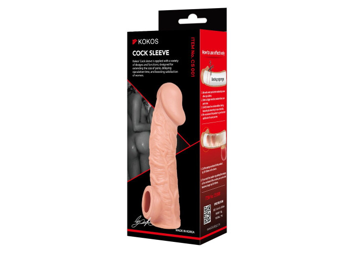 Насадка на член Kokos Cock Sleeve CS 001 M Насадка на член Kokos Cock Sleeve CS 001 M