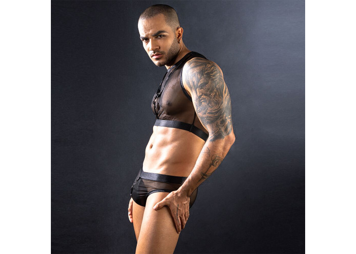 Чоловічий еротичний комплект JSY 9173 One Size Чоловічий еротичний комплект JSY 9173 One Size