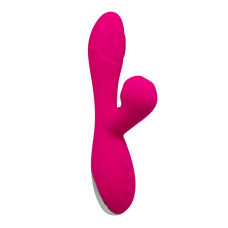 Вібратор-кролик 3 в 1 з вакуумом і пульсівною стимуляцією точки G Alive Caribbean Shine Magenta Вібратор-кролик 3 в 1 з вакуумом і пульсівною стимуляцією точки G Alive Caribbean Shine Magenta
