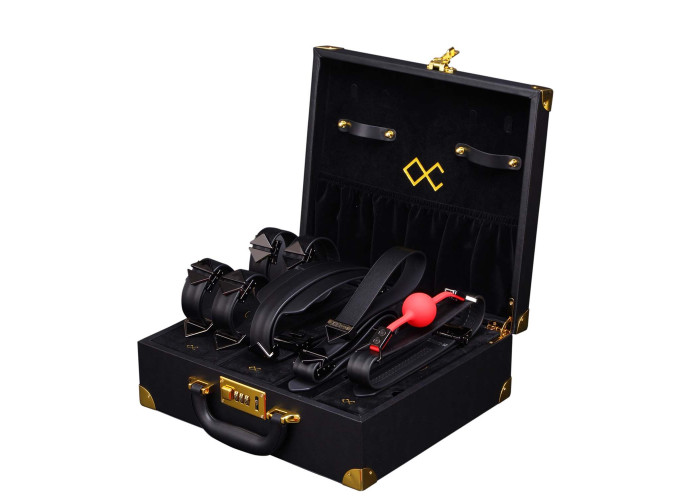 БДСМ-набір LOCKINK Moonlight Treasure Chest - Black Set БДСМ-набір LOCKINK Moonlight Treasure Chest - Black Set