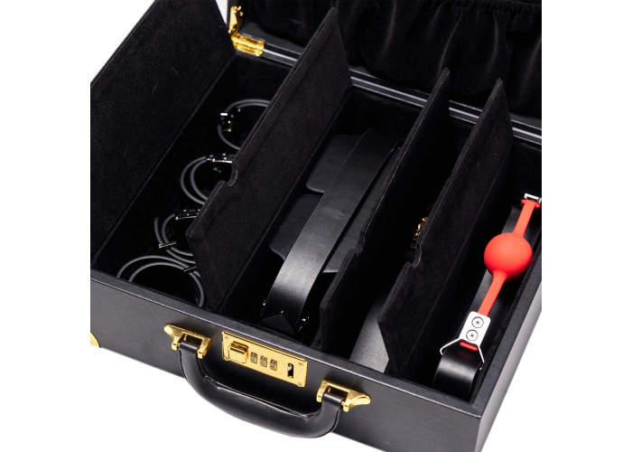 БДСМ-набір LOCKINK Moonlight Treasure Chest - Black Set БДСМ-набір LOCKINK Moonlight Treasure Chest - Black Set