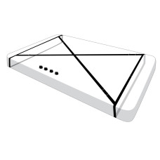 Розтяжка на ліжко Master Series Interlace Bed Restraint Set Розтяжка на ліжко Master Series Interlace Bed Restraint Set