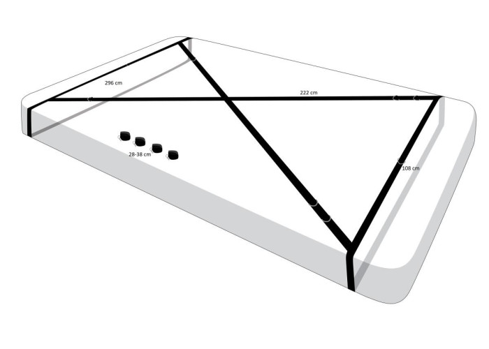 Розтяжка на ліжко Master Series Interlace Bed Restraint Set Розтяжка на ліжко Master Series Interlace Bed Restraint Set