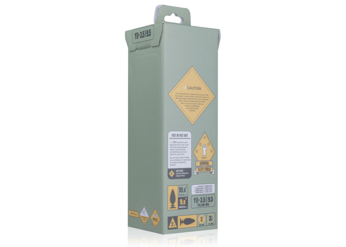 Анальна пробка BUTTR - Yellow Dog Butt Plug Анальна пробка BUTTR - Yellow Dog Butt Plug