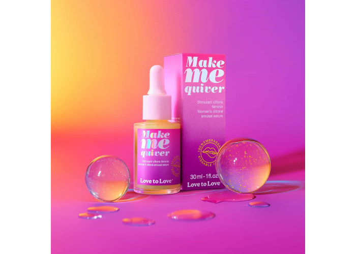 Збуджувальна сироватка для клітора Love To Love Make Me Quiver 30 мл Збуджувальна сироватка для клітора Love To Love Make Me Quiver 30 мл