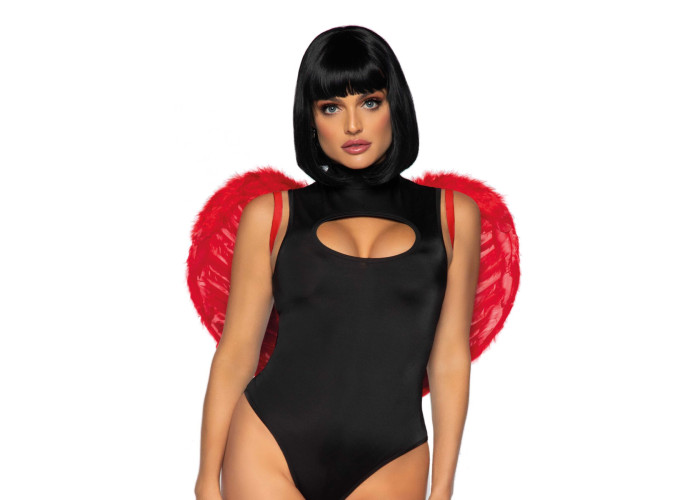 (SALE) Крила дияволиці Leg Avenue devil wings Red, справжнє пір’я (SALE) Крила дияволиці Leg Avenue devil wings Red, справжнє пір’я