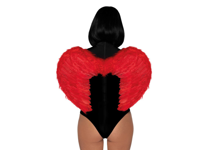 (SALE) Крила дияволиці Leg Avenue devil wings Red, справжнє пір’я (SALE) Крила дияволиці Leg Avenue devil wings Red, справжнє пір’я