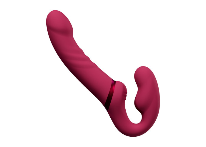 Безремінний смарт-страпон Lovense Lapis vibrating strapless strap-on, 3 мотори Безремінний смарт-страпон Lovense Lapis vibrating strapless strap-on, 3 мотори