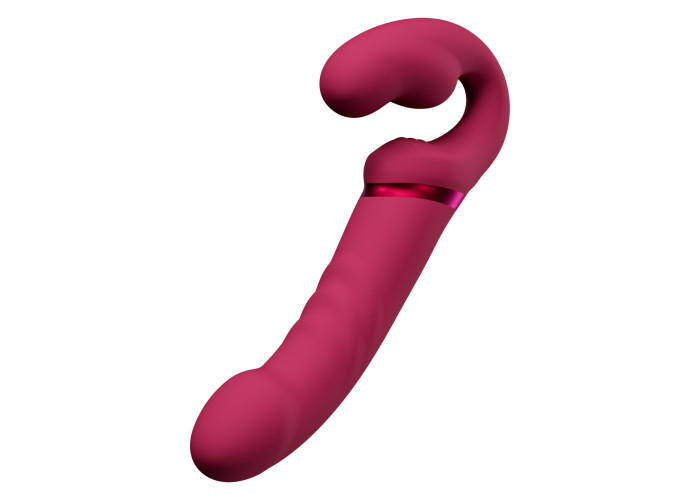 Безремінний смарт-страпон Lovense Lapis vibrating strapless strap-on, 3 мотори Безремінний смарт-страпон Lovense Lapis vibrating strapless strap-on, 3 мотори