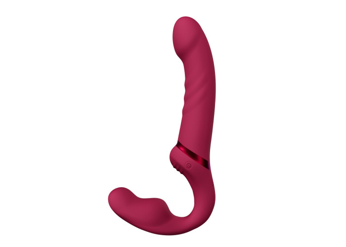 Безремінний смарт-страпон Lovense Lapis vibrating strapless strap-on, 3 мотори Безремінний смарт-страпон Lovense Lapis vibrating strapless strap-on, 3 мотори