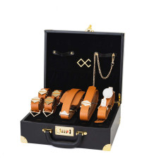 БДСМ-набір LOCKINK Moonlight Treasure Chest - Brown Set БДСМ-набір LOCKINK Moonlight Treasure Chest - Brown Set