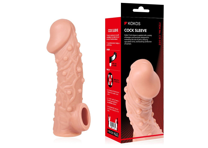 Насадка на член Kokos Cock Sleeve CS 002 M Насадка на член Kokos Cock Sleeve CS 002 M