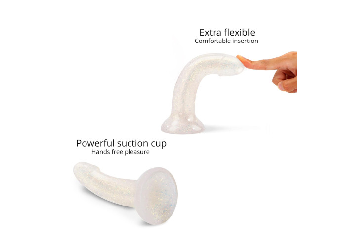 Дилдо з блискітками Love To Love DILDOLLS - EXTRAVAGANZA, ультрам’який Дилдо з блискітками Love To Love DILDOLLS - EXTRAVAGANZA, ультрам’який